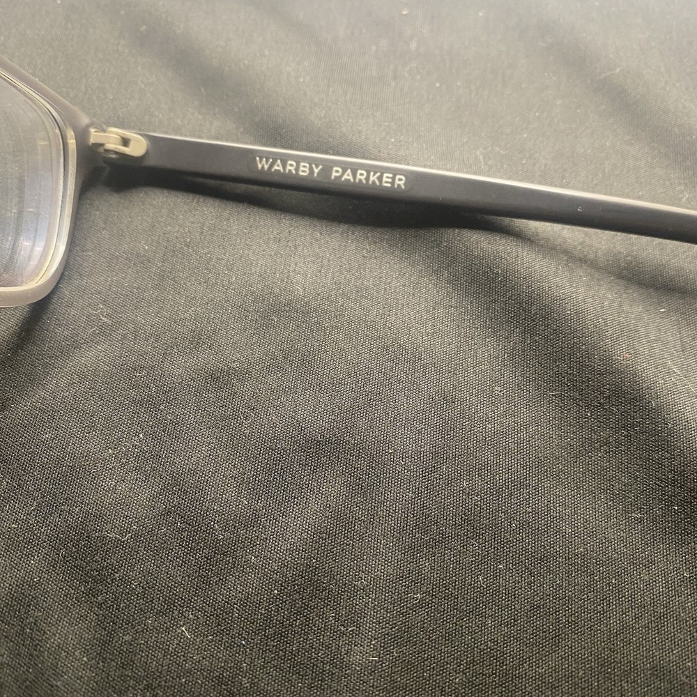 Warby Parker Eyeglasses FRAME ONLY Wilkie 103 50-18-145 Black 770 - Picture 12 of 15